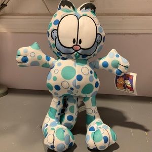NWT Garfield Polka Dot Plush